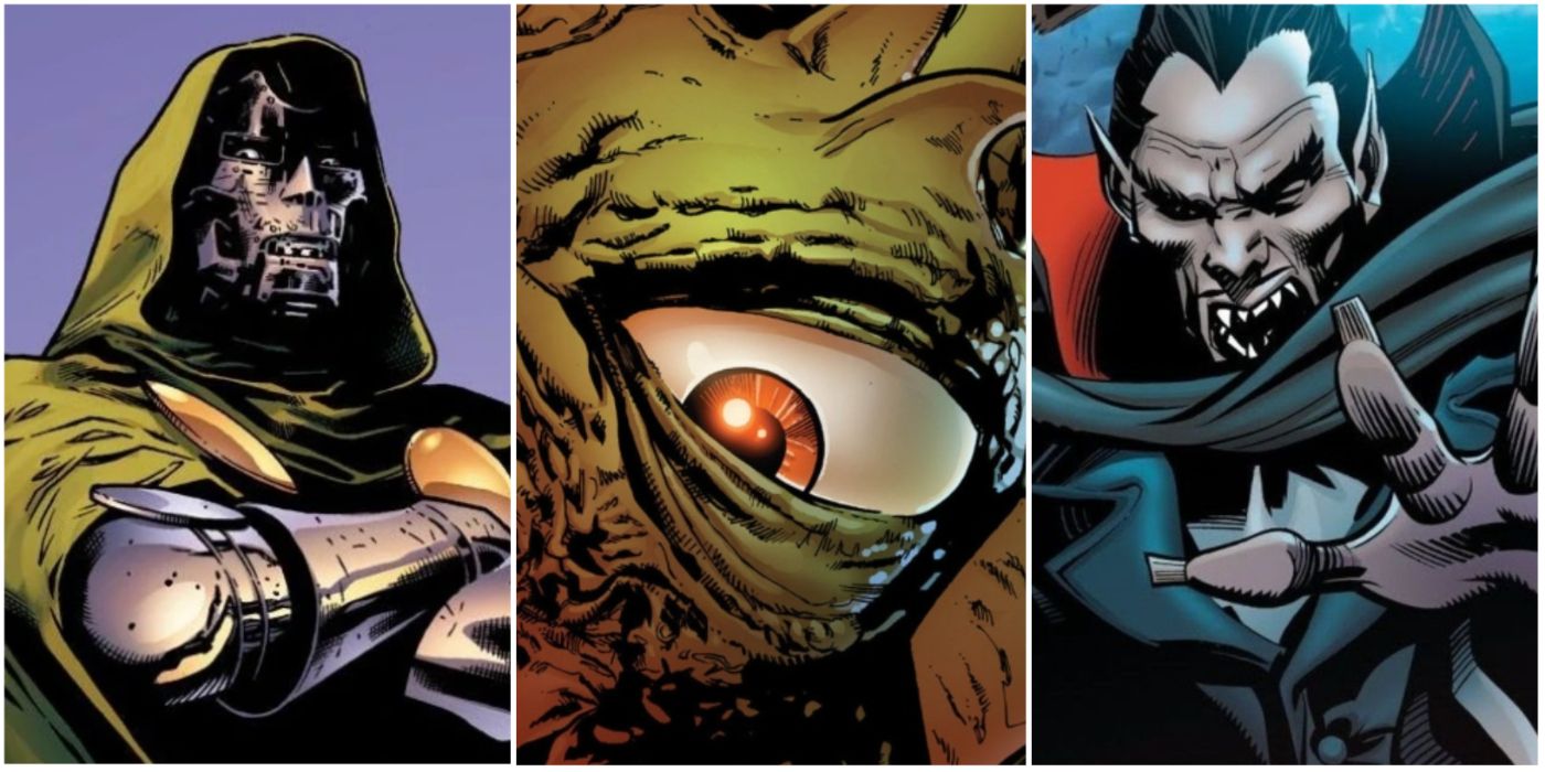 Villains who should appear in Marvel's Midnight Suns list featured image Doctor Doom Shuma Gorath Dracula
