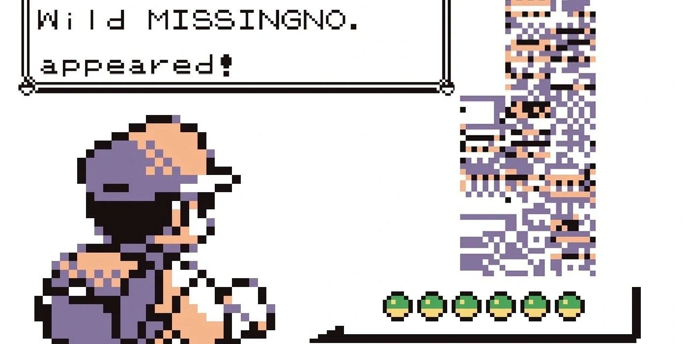 MissingNo reveals itself in Pokémon Red and Blue.