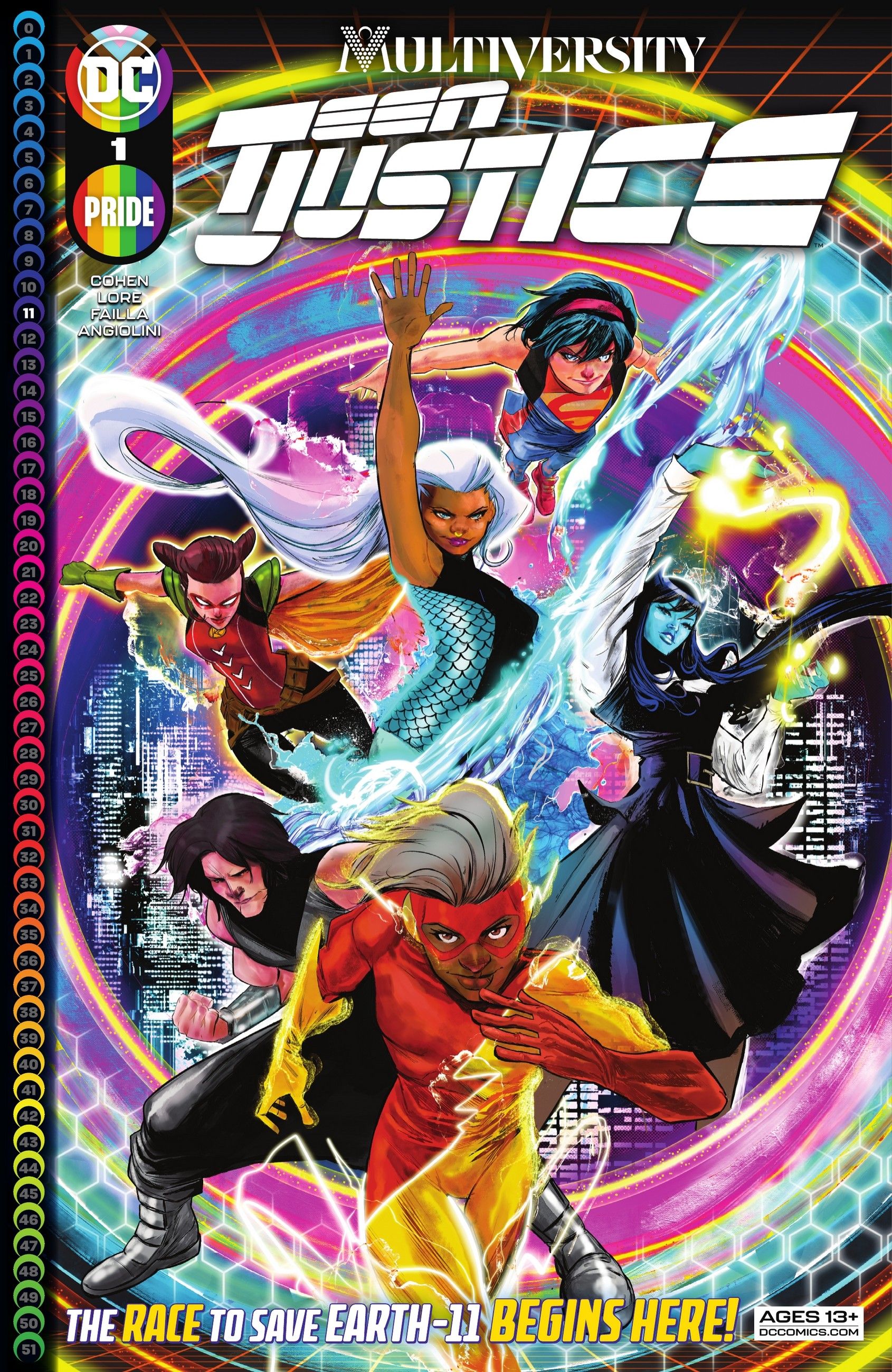 Cover of Multiversity: Teen Justice #1 