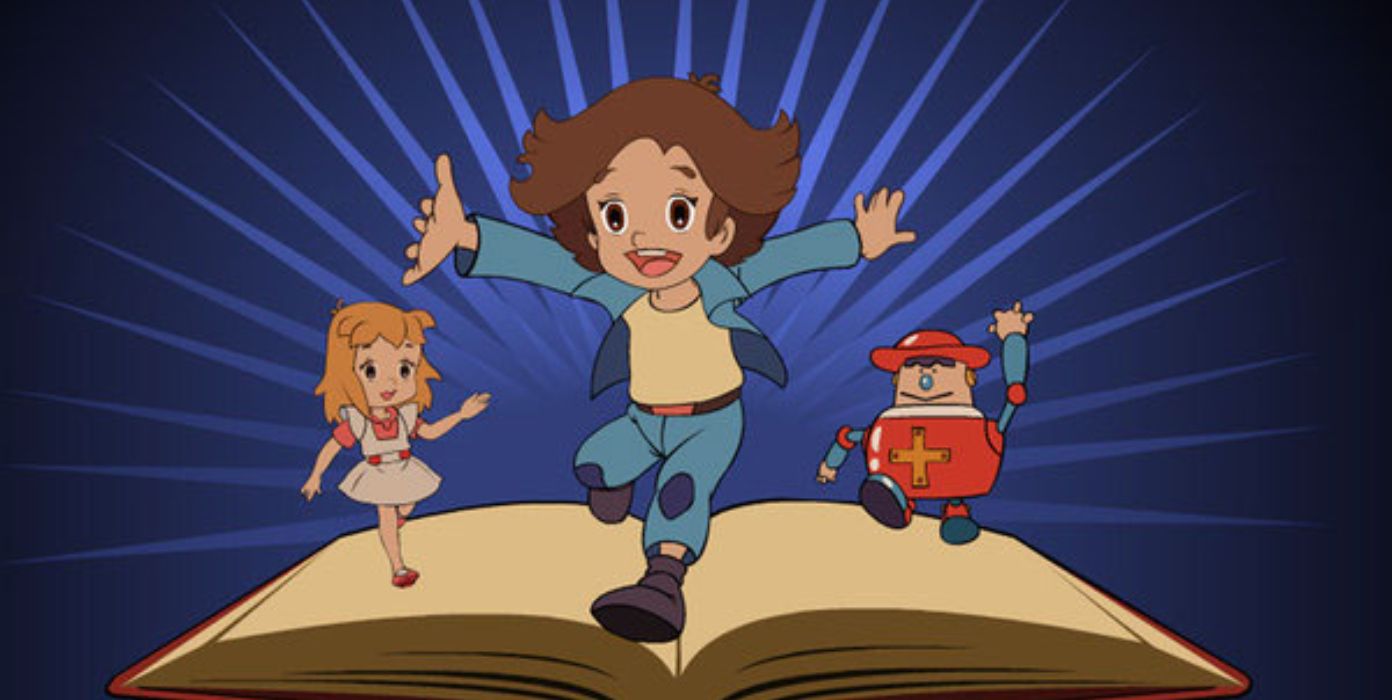 The main characters from Superbook