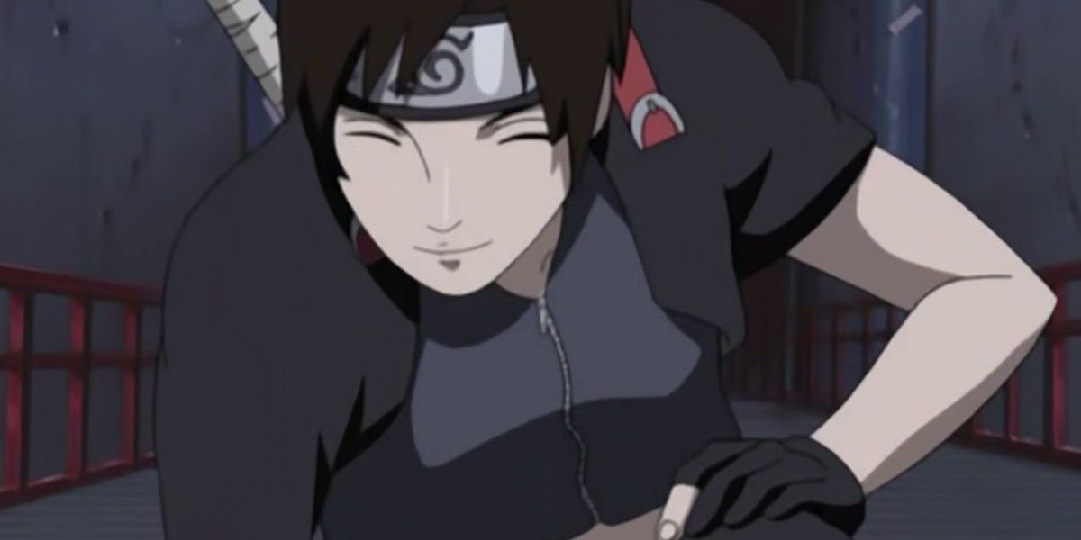 sai is grinning in naruto