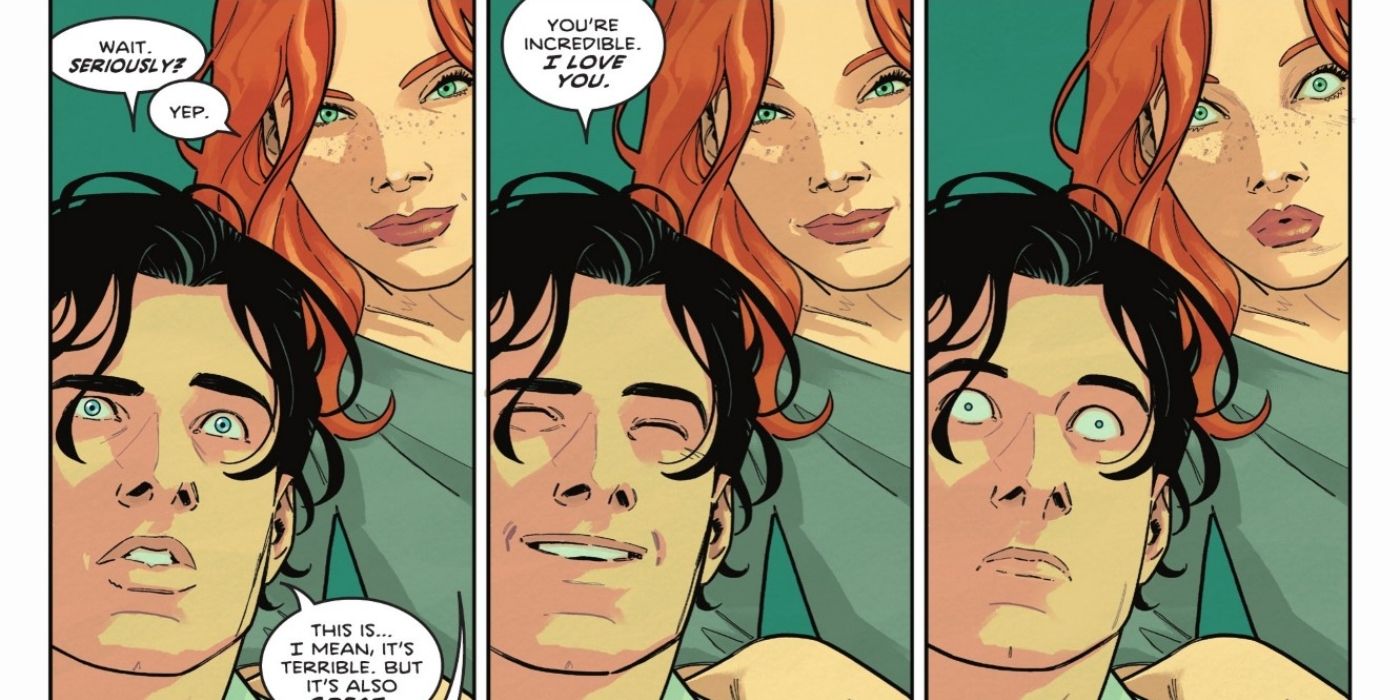 Nightwing Tells Oracle He Loves Her in DC Comics
