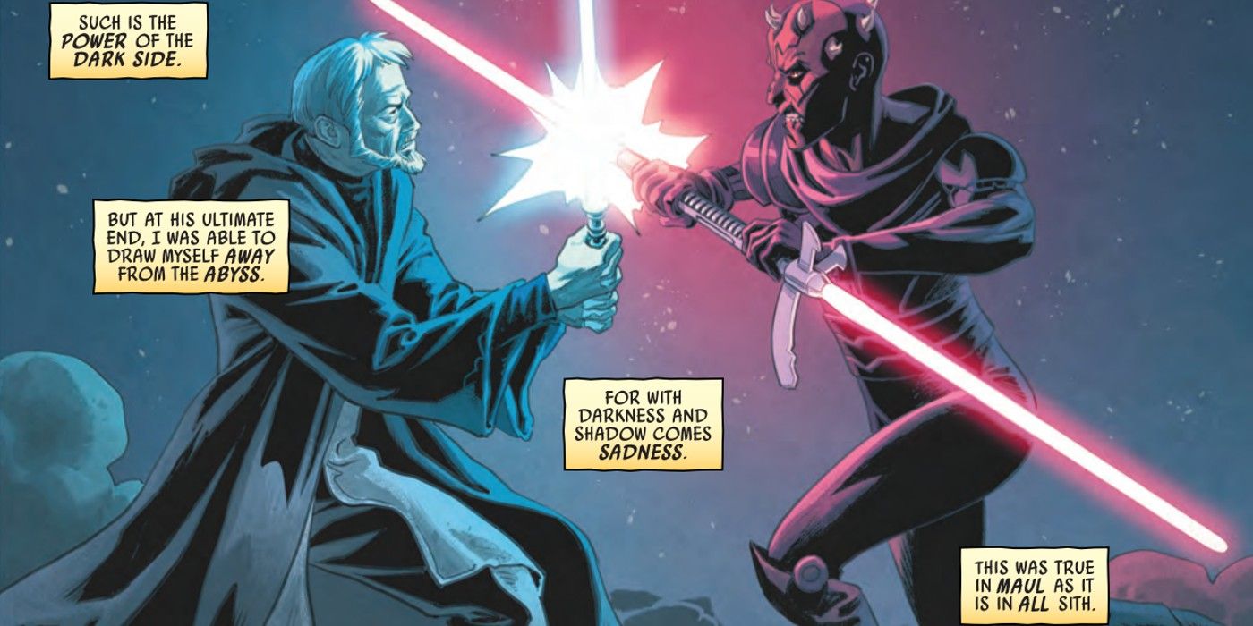 Obi-Wan and Maul final duel