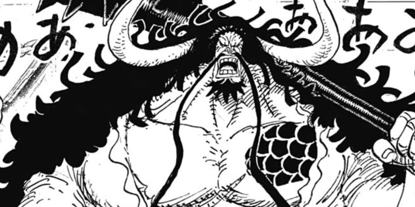 Kaido from the One Piece manga.