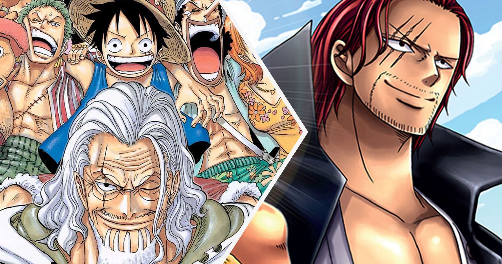 One Piece shanks Rayleigh