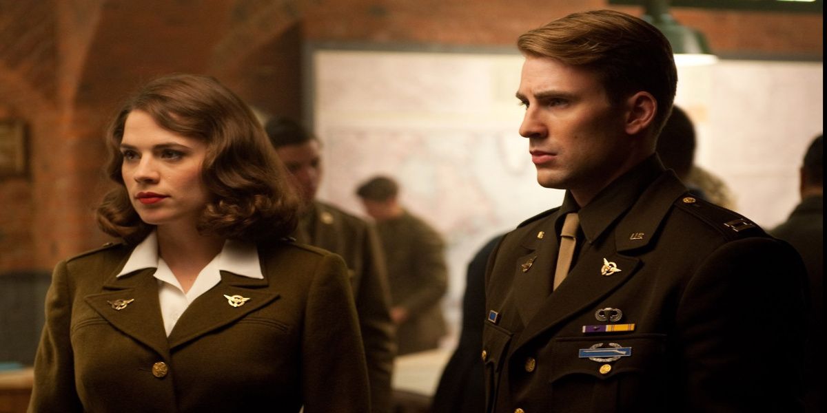 Peggy Carter and Steve Rogers from Captain America The First Avenger