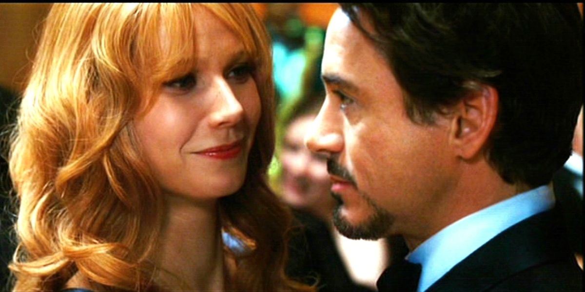 Pepper Potts and Tony Stark dance from Iron Man
