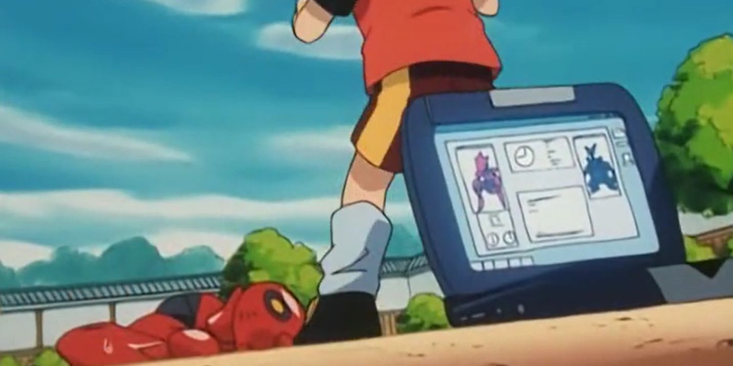 Pokemon Shingo abandons his computer