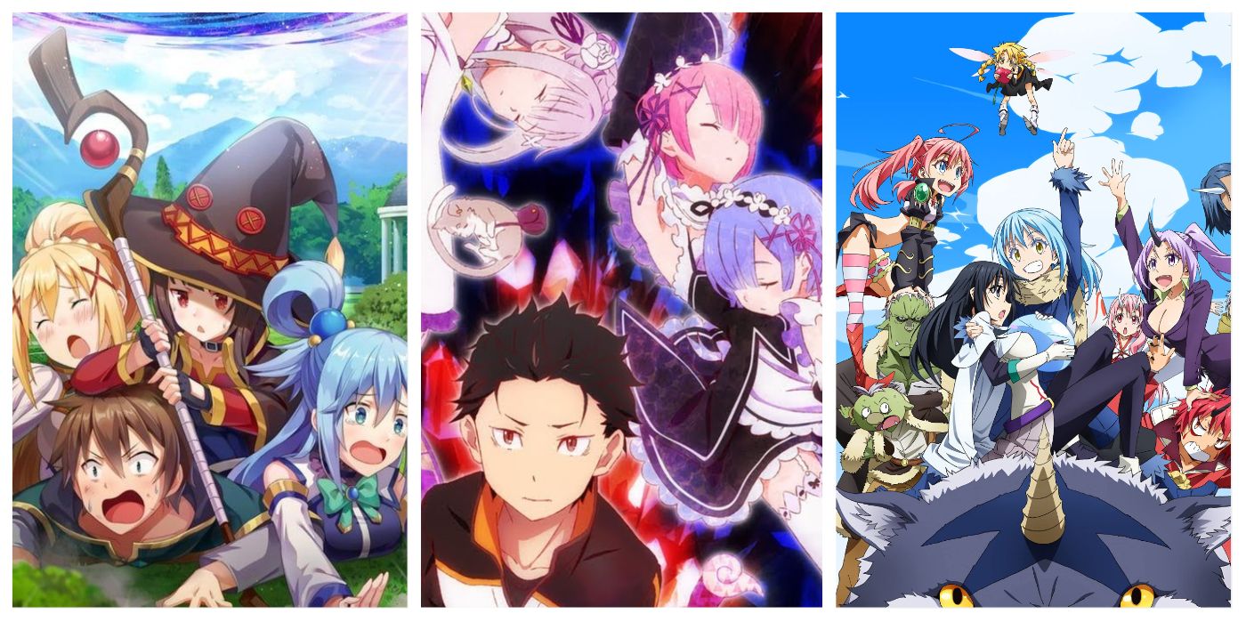 Konosuba Re:Zero Shield Hero Brasil