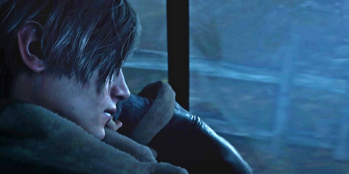 Resident Evil 4 Remake screenshot of Leon