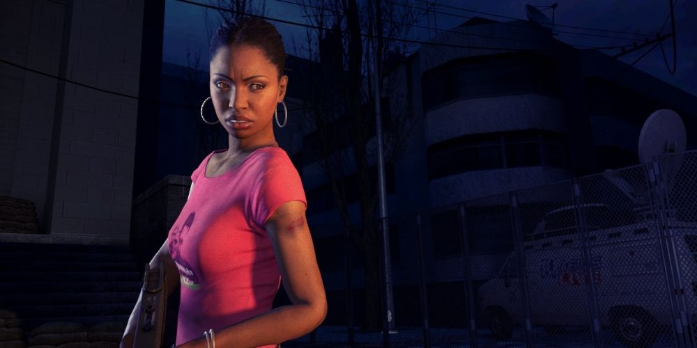 Rochelle, one of four protagonists in Left 4 Dead 2 game
