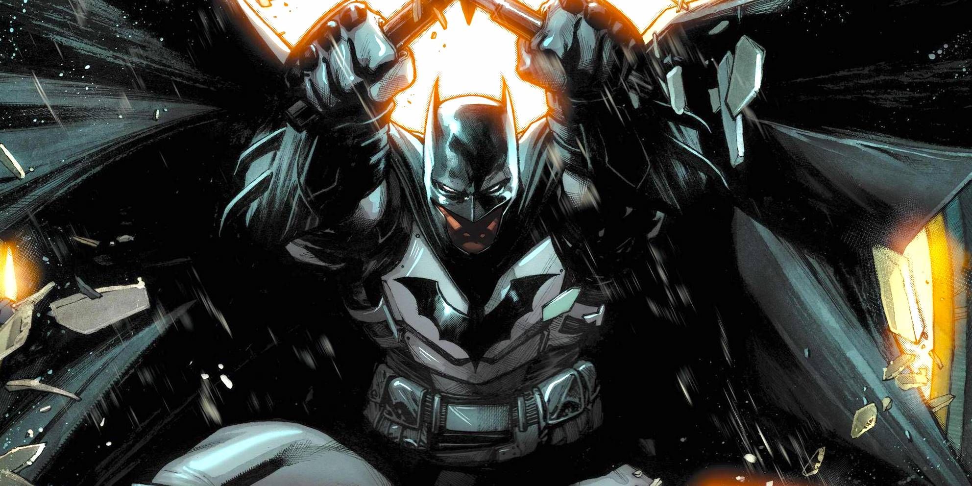 The cover of I Am Batman #8 showing Jace Fox as The Next Batman. 