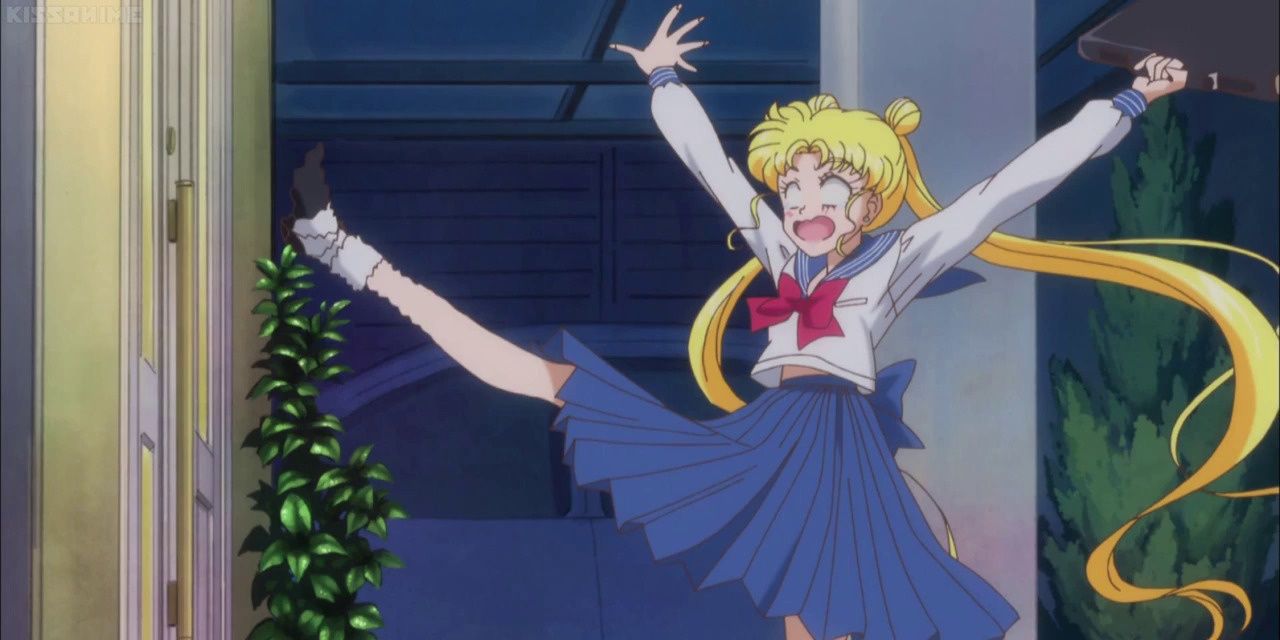 Clumsy Usagi from Sailor Moon.