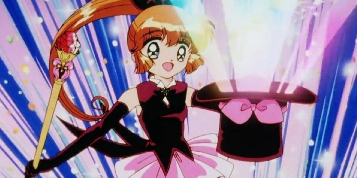 Magical girl performs a trick in Saint Tail Anime