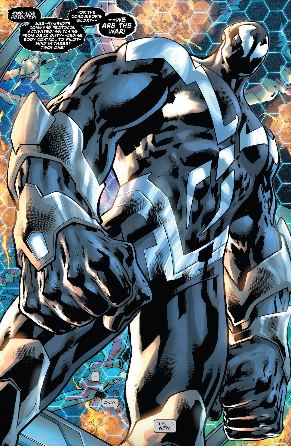 Marvel Reveals Venom's New 'War-Symbiote' Mode