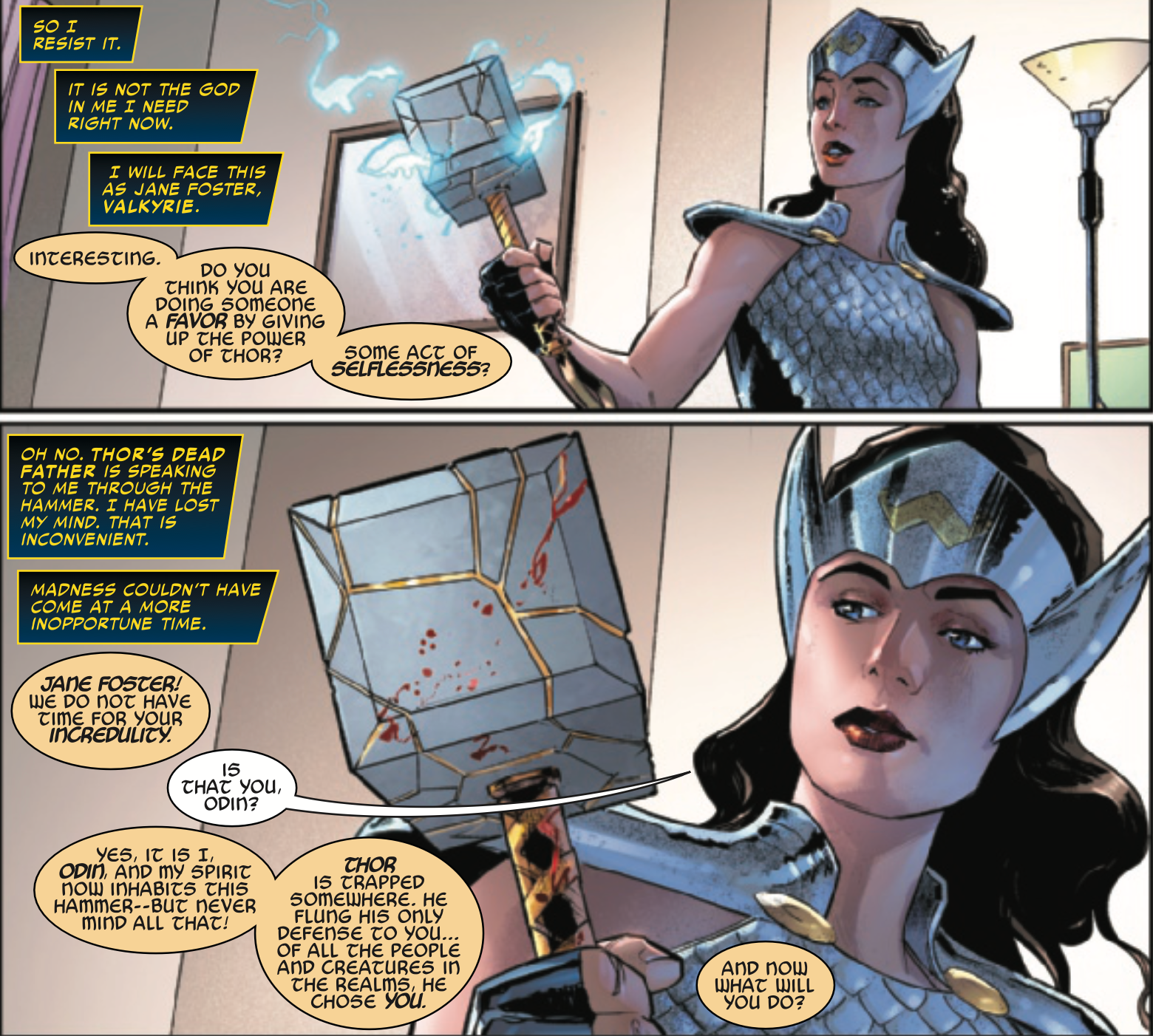 Jane Foster Learns One of Thor's Biggest Secrets