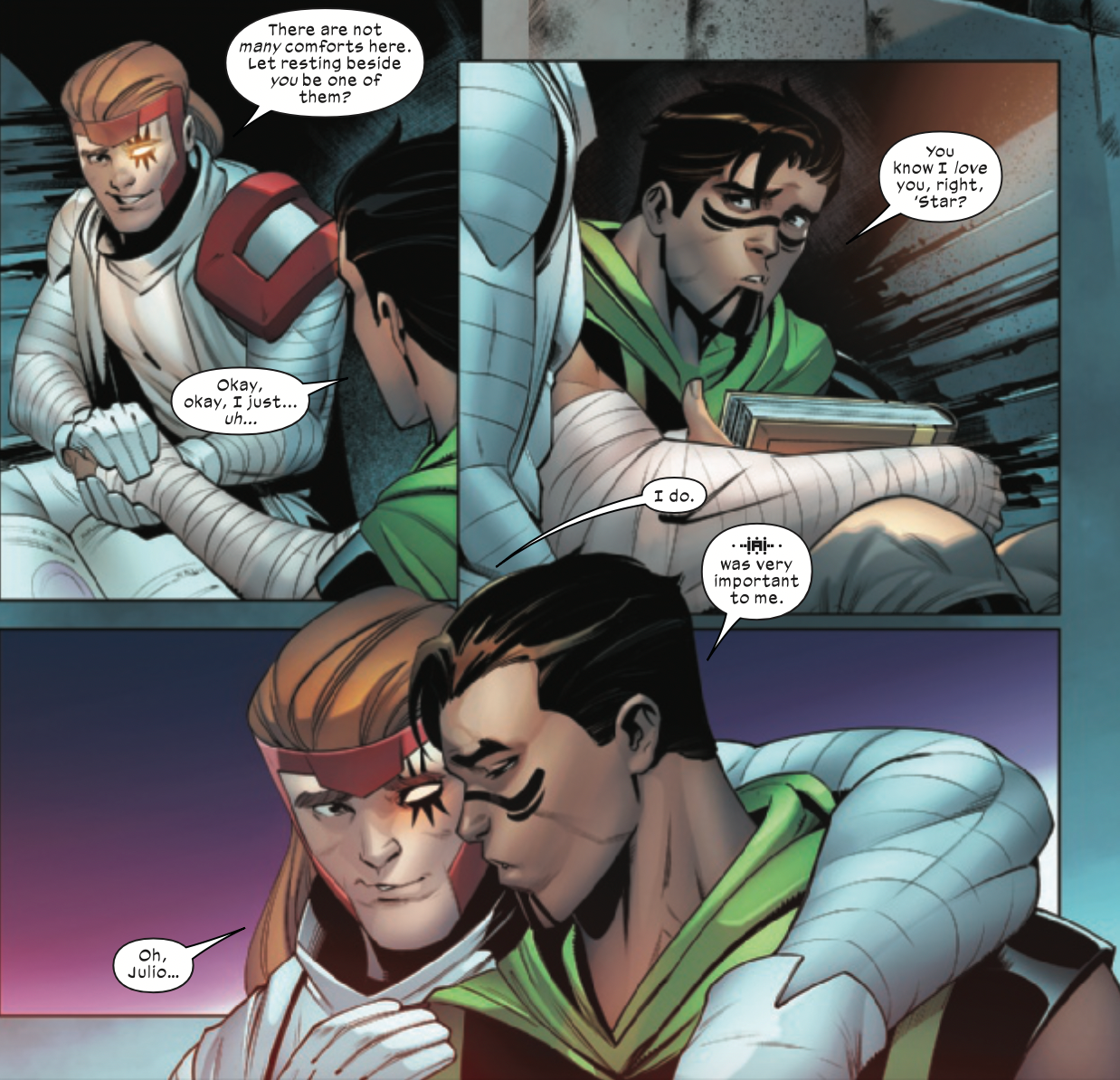 X-Men Shatterstar and Rictor Just Told Each Other 'I Love You' for the First Time