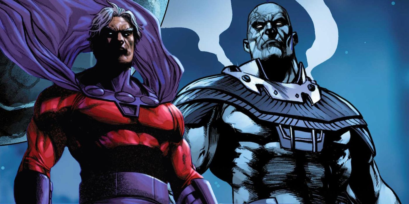 EXCLUSIVE: Magneto Battles Thanos' Ultra-Powerful Grand-Uncle in Marvel's X-Men Red