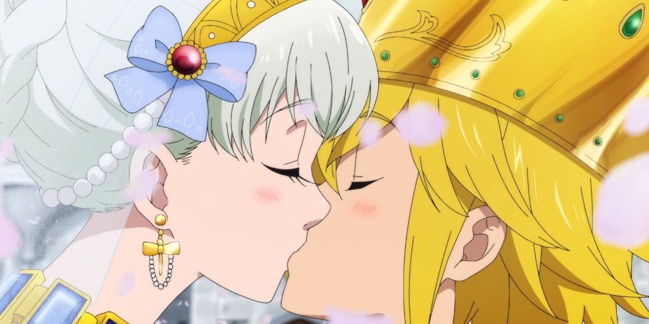 Seven Deadly Sins Meliodas and Elizabeth kiss