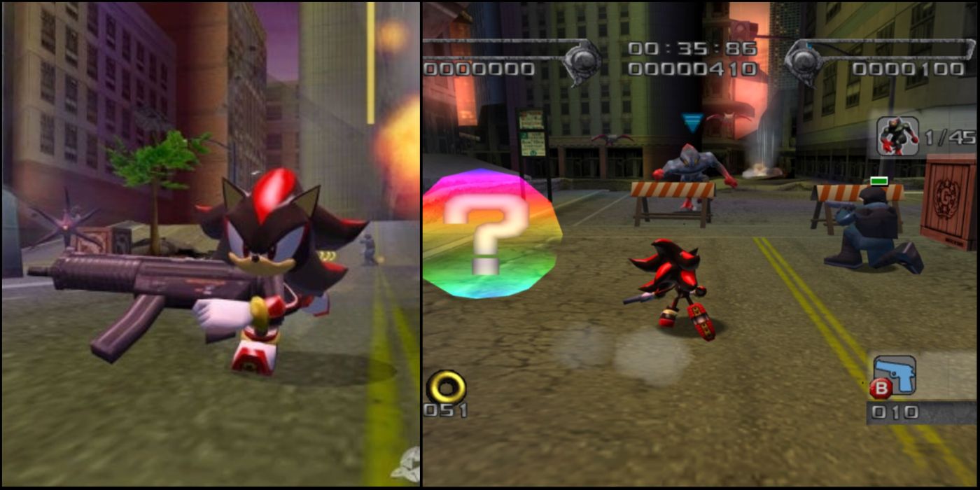 Shadow The Hedgehog game