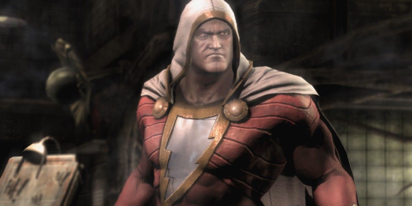 Shazam joins the battle in Injustice: Gods Among Us.