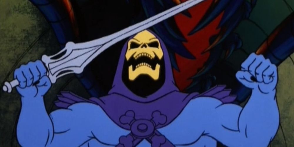 Skeletor from the He-Man and the Masters of the Universe cartoon