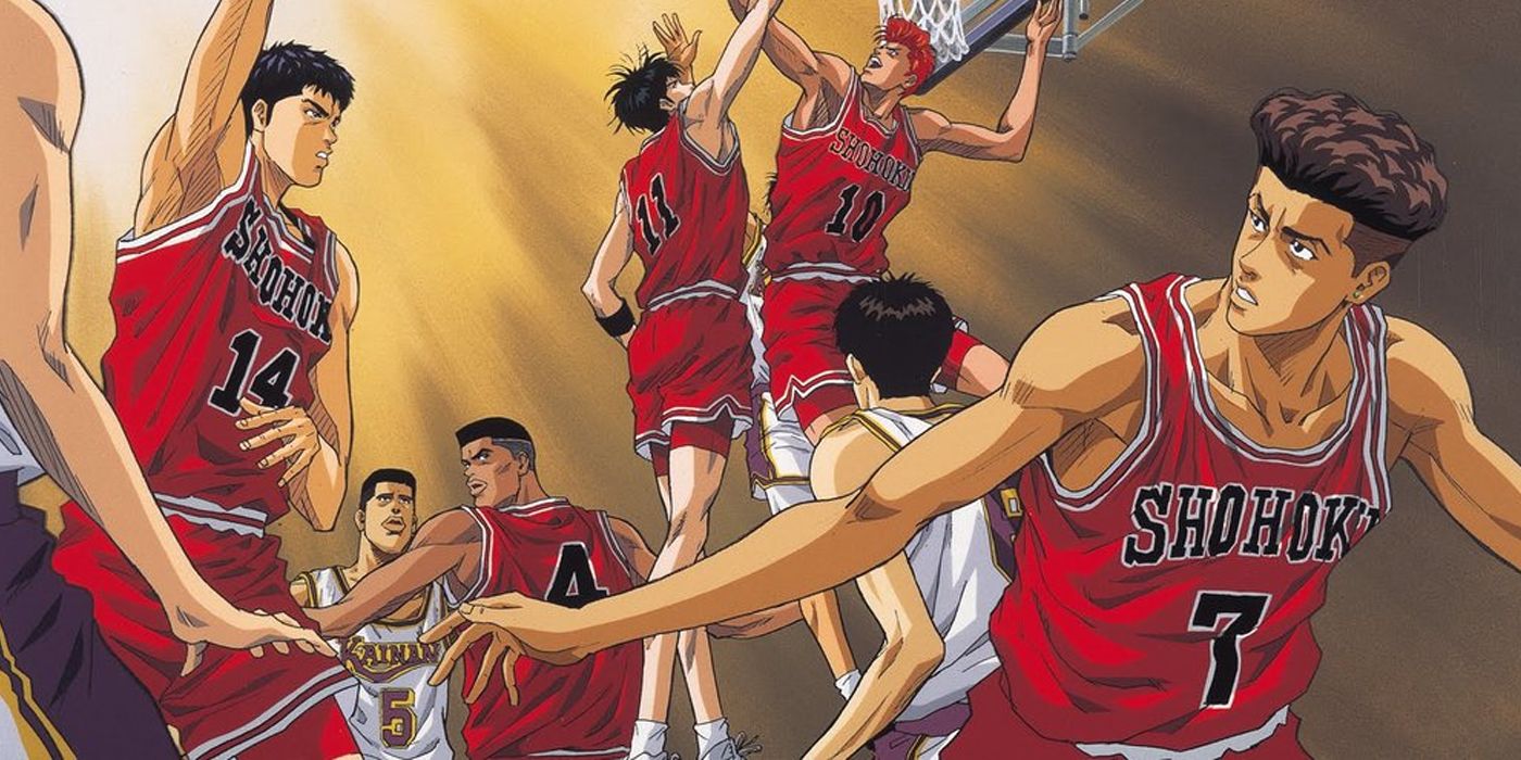 Slam Dunk’s teammates in a game