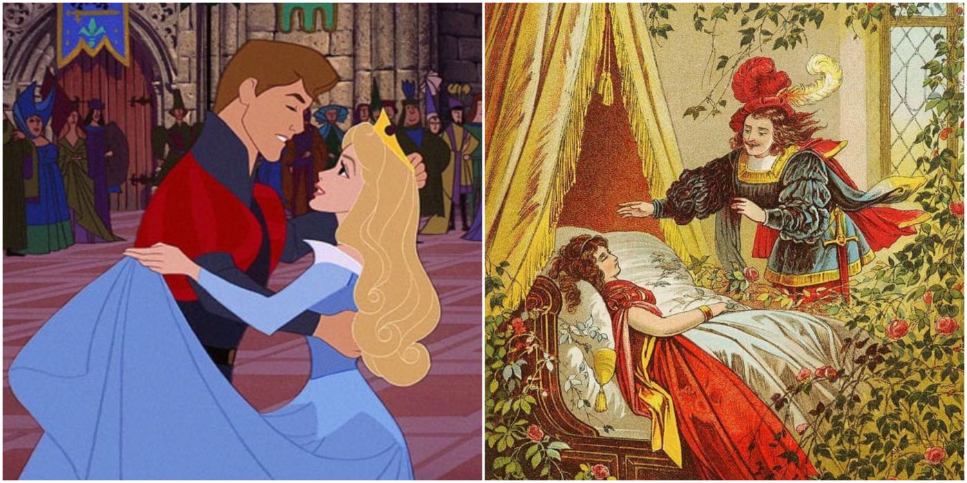 Sleeping Beauty Disney vs Original