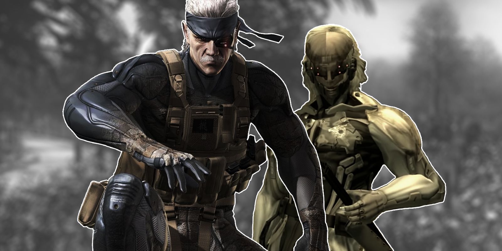 Snake and Raiden MGS4