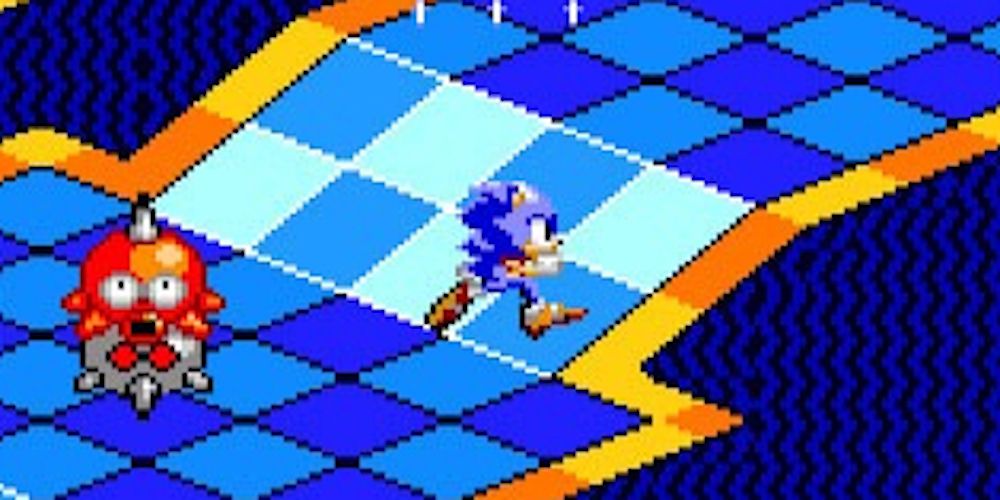 Jogos Sonic Labyrinth para o Game Gear