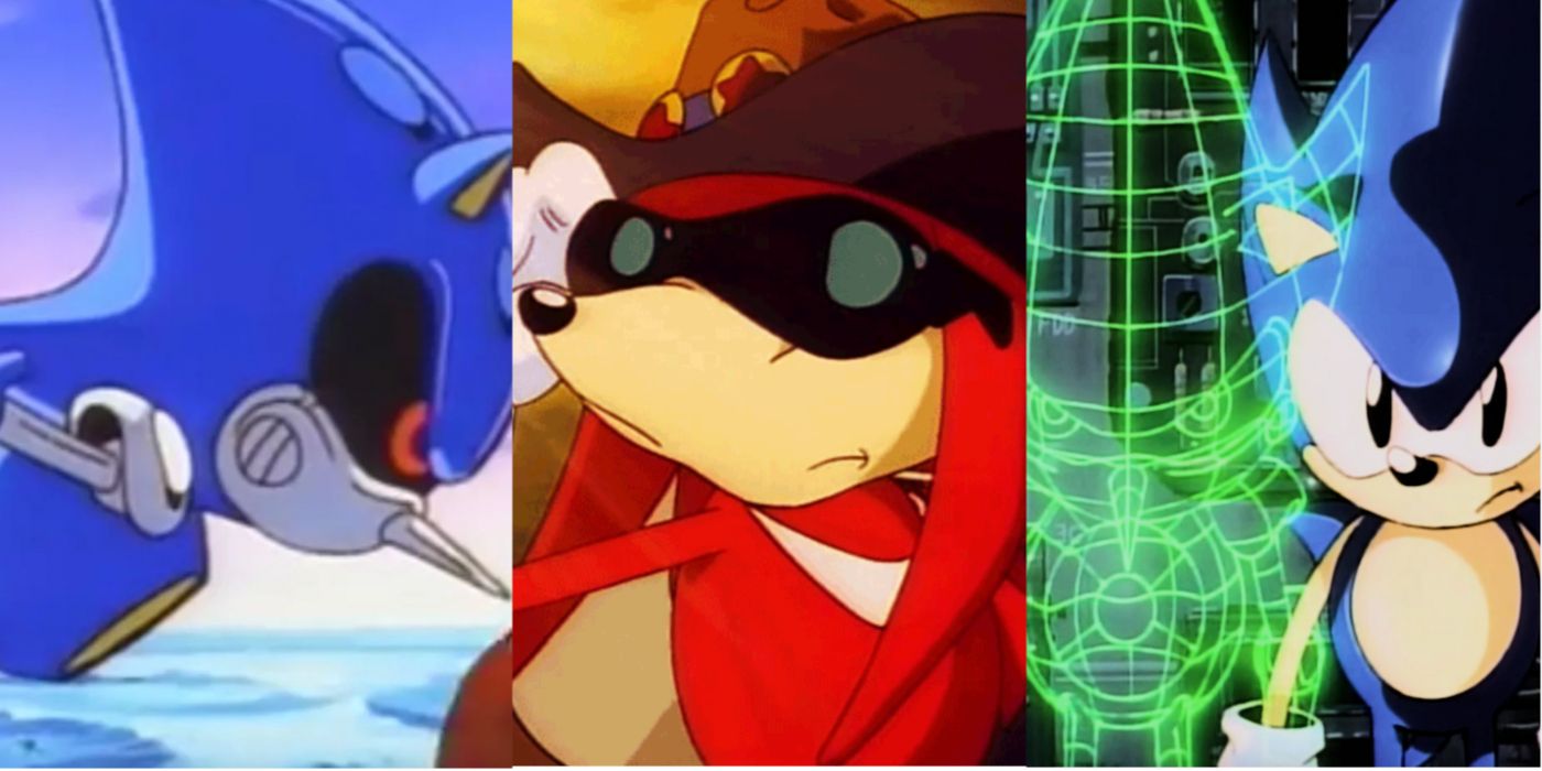 Sonic X Sonic vs OVA Sonic.