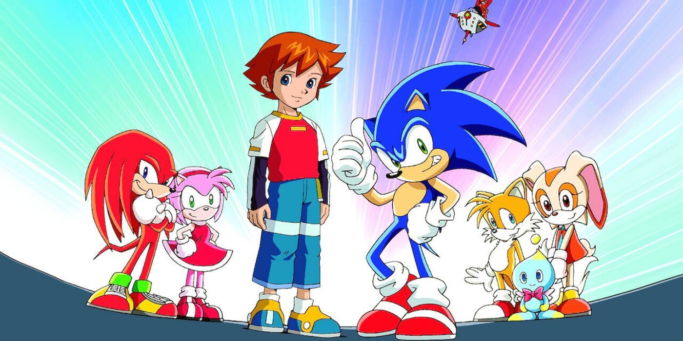Sonic and his friends from Sonic X.