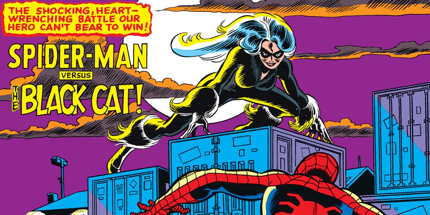 Spider-Man battles the Black Cat
