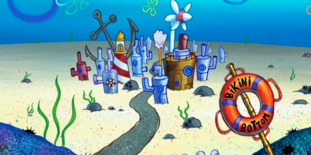 SpongeBob's hometown,  Bikini Bottom