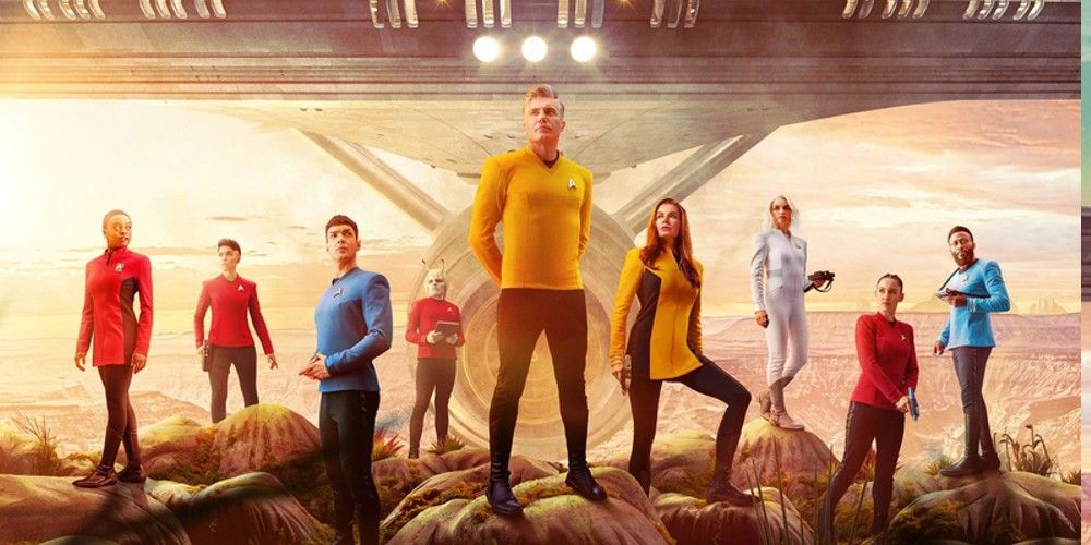 Star Trek Strange New Worlds Cast Poster