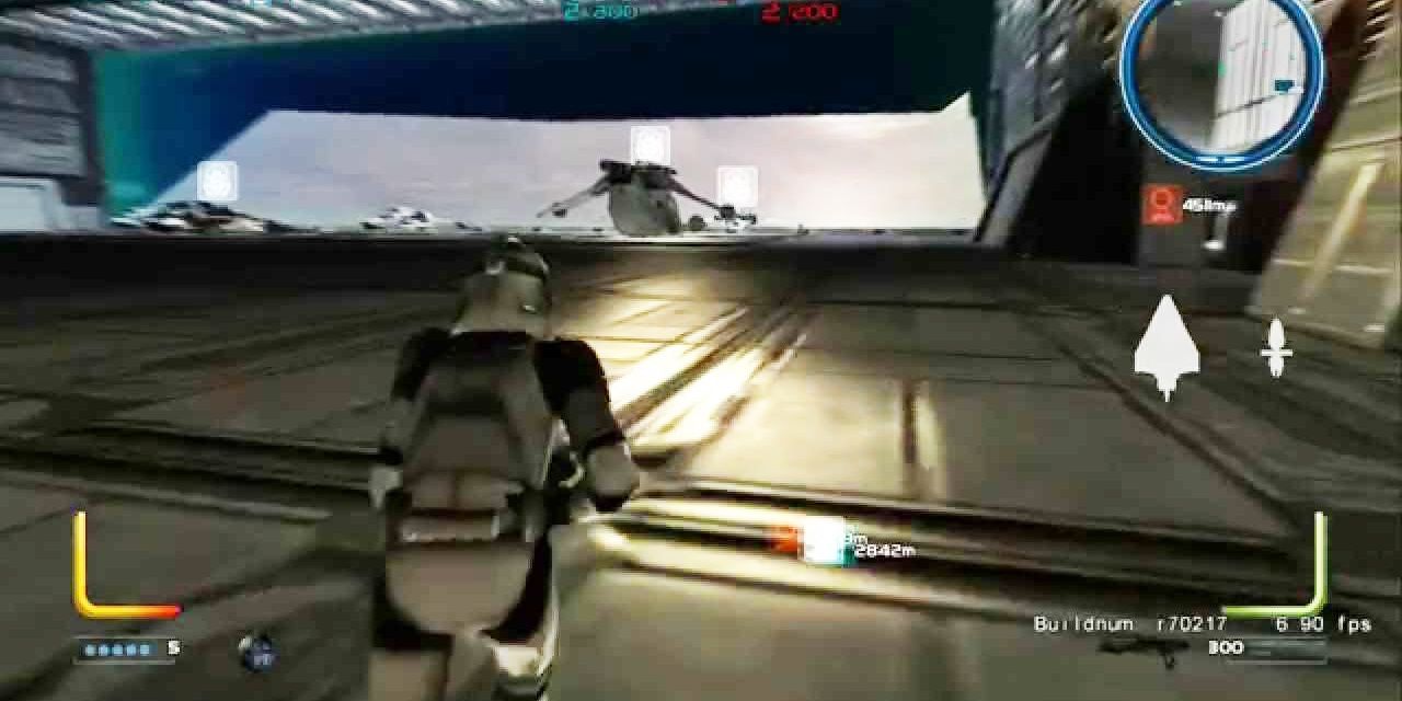 Gameplay from Free Radical's cancelled Star Wars Battlefront III. 