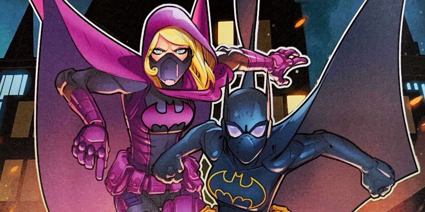 DC Comic' Stephanie Brown and Cassandra Cain as Batgirls.