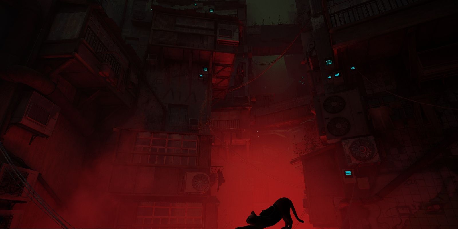 Stray game red screenshot