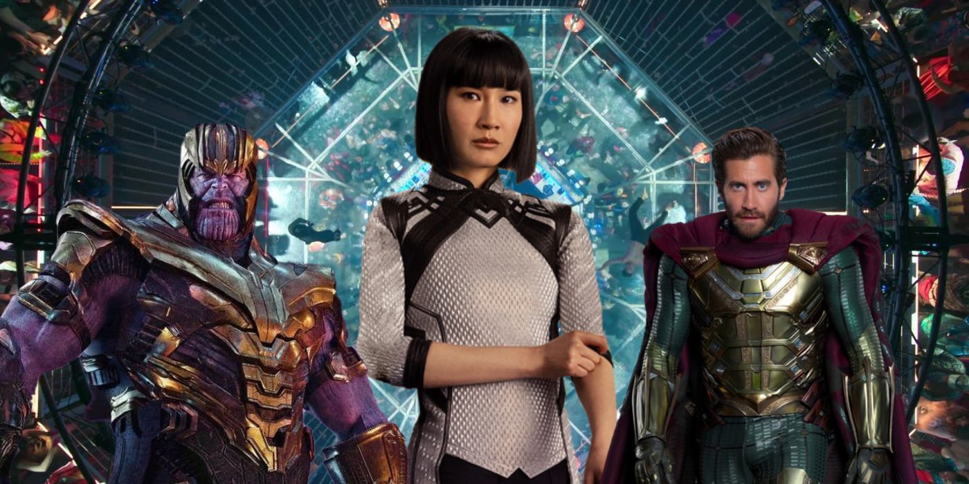 Thanos, Xialing, and Mysterio