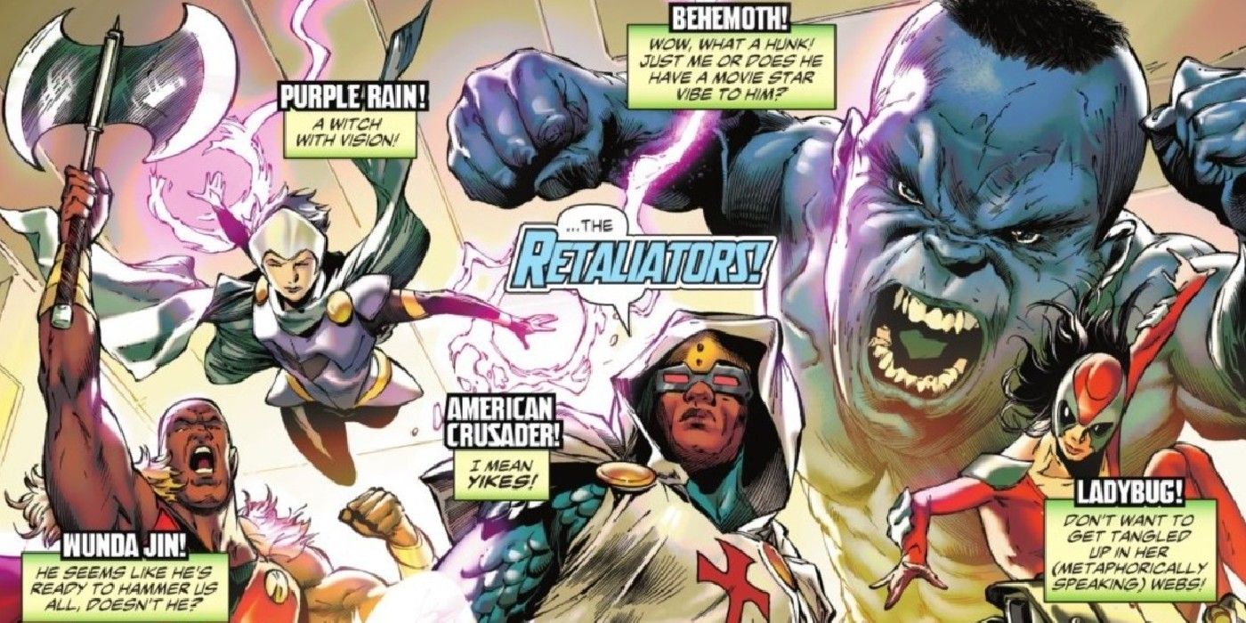 Os retaliadores confrontam a Força-Tarefa X no Esquadrão Suicida da DC Comics