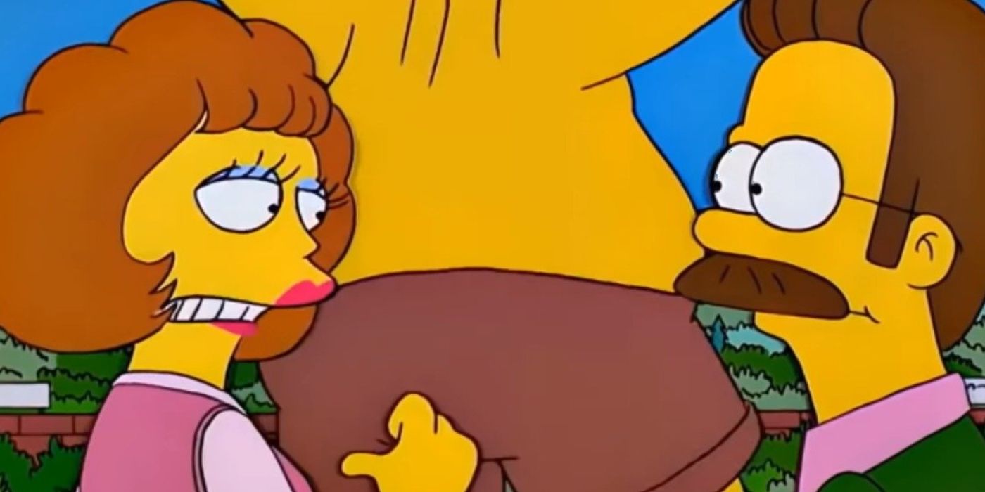 The Simpsons Maude Flanders Maggie Roswell 3