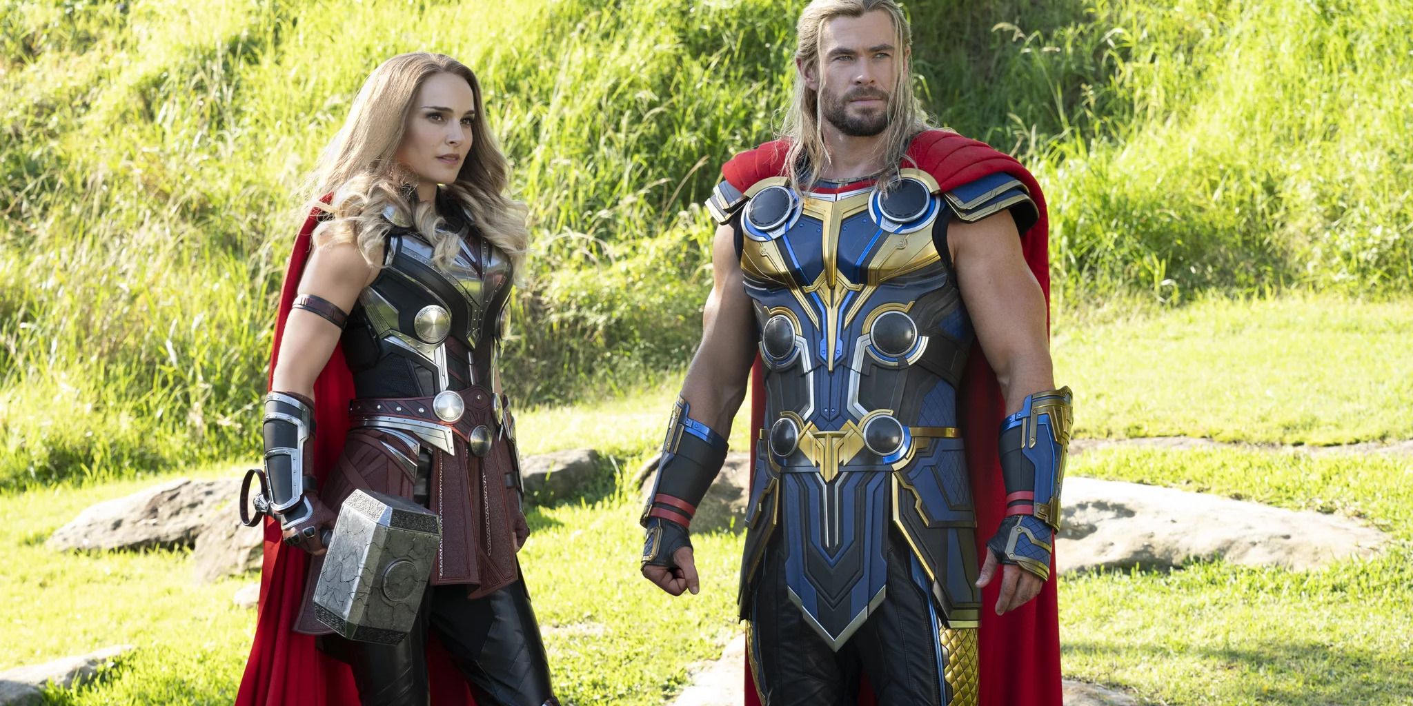 Mighty Thor and Thor Odinson in Love & Thunder