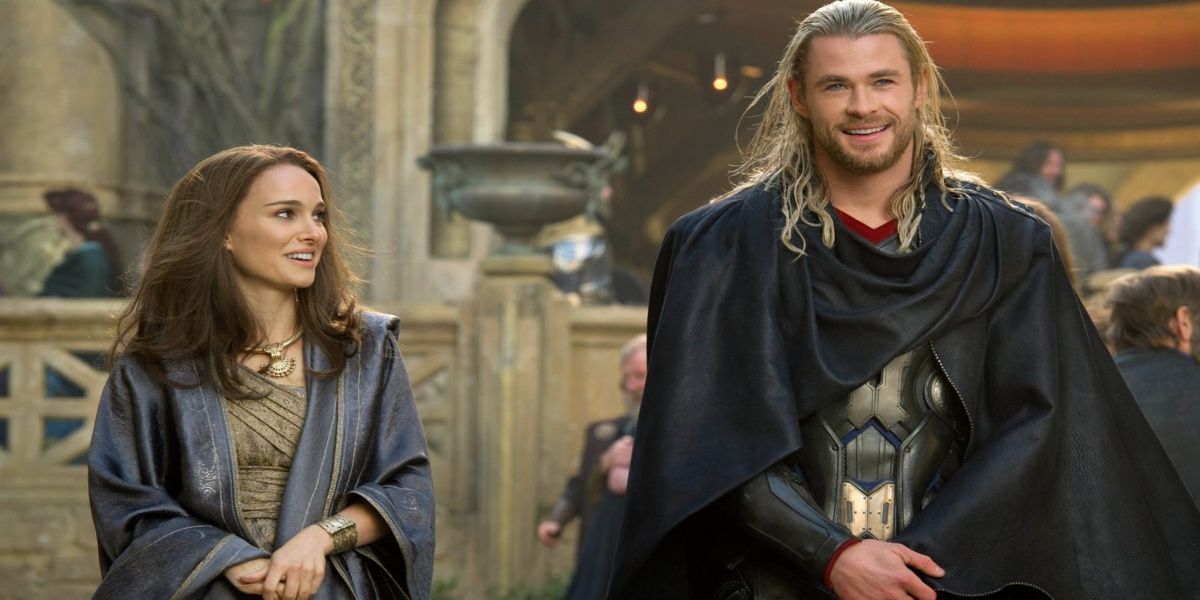 Thor and Jane from Thor The Dark World