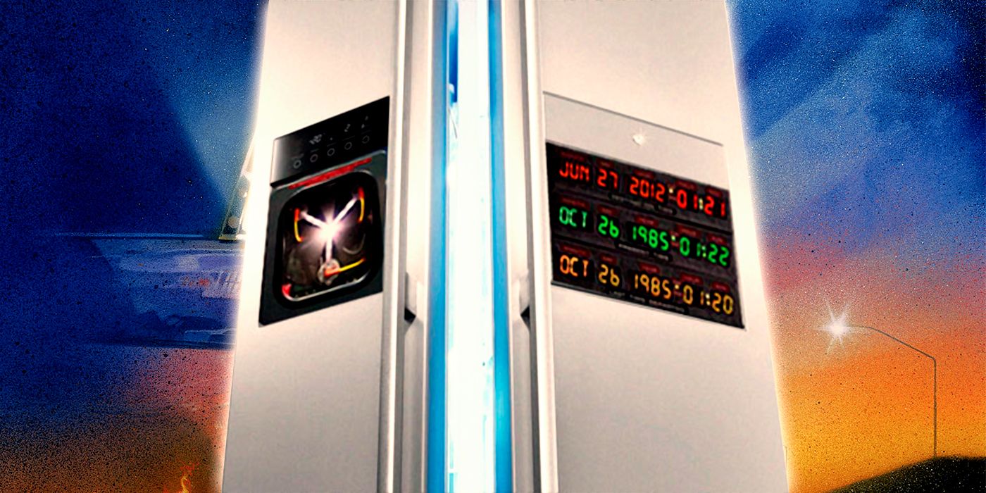 Why Back to the Future’s Refrigerator Time Machine Was Scrapped for the Delorean 