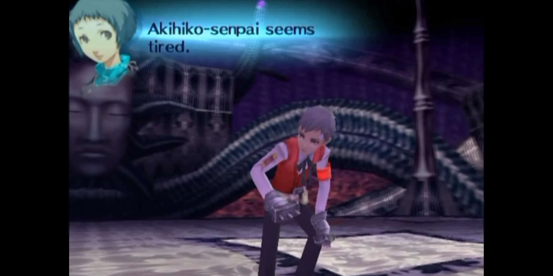 Tired Akihiko in Persona 3