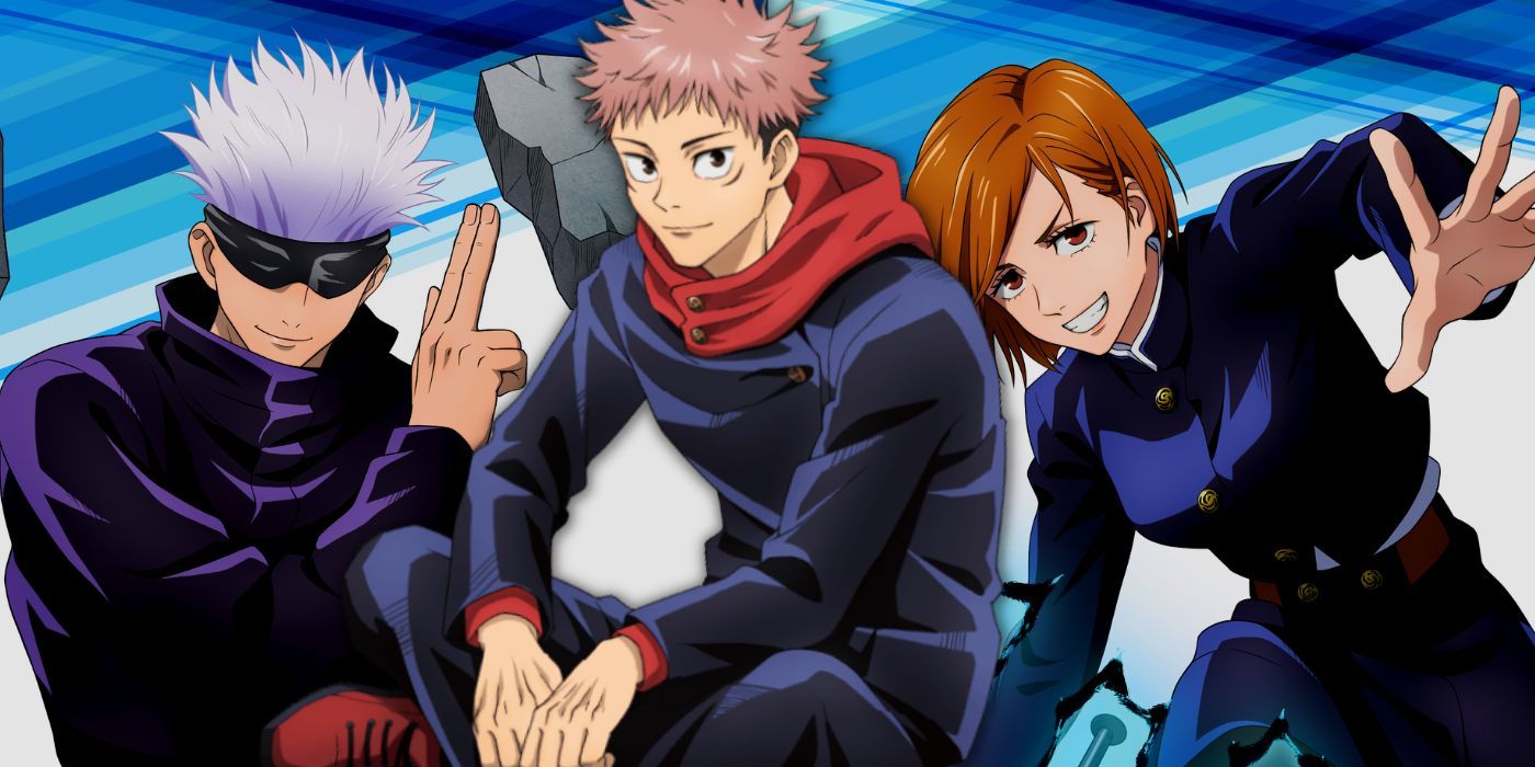 An image of characters from Jujutsu Kaisen.