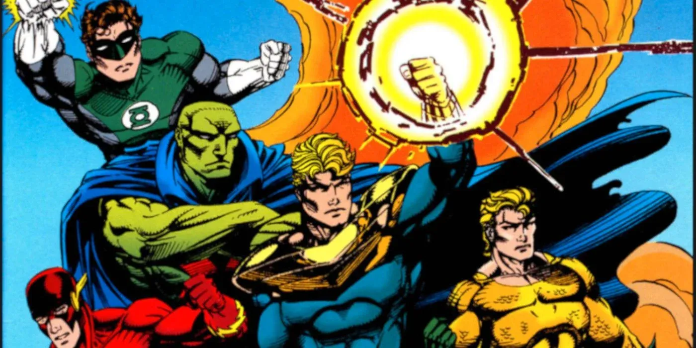 Triumph leads the original Justice League
