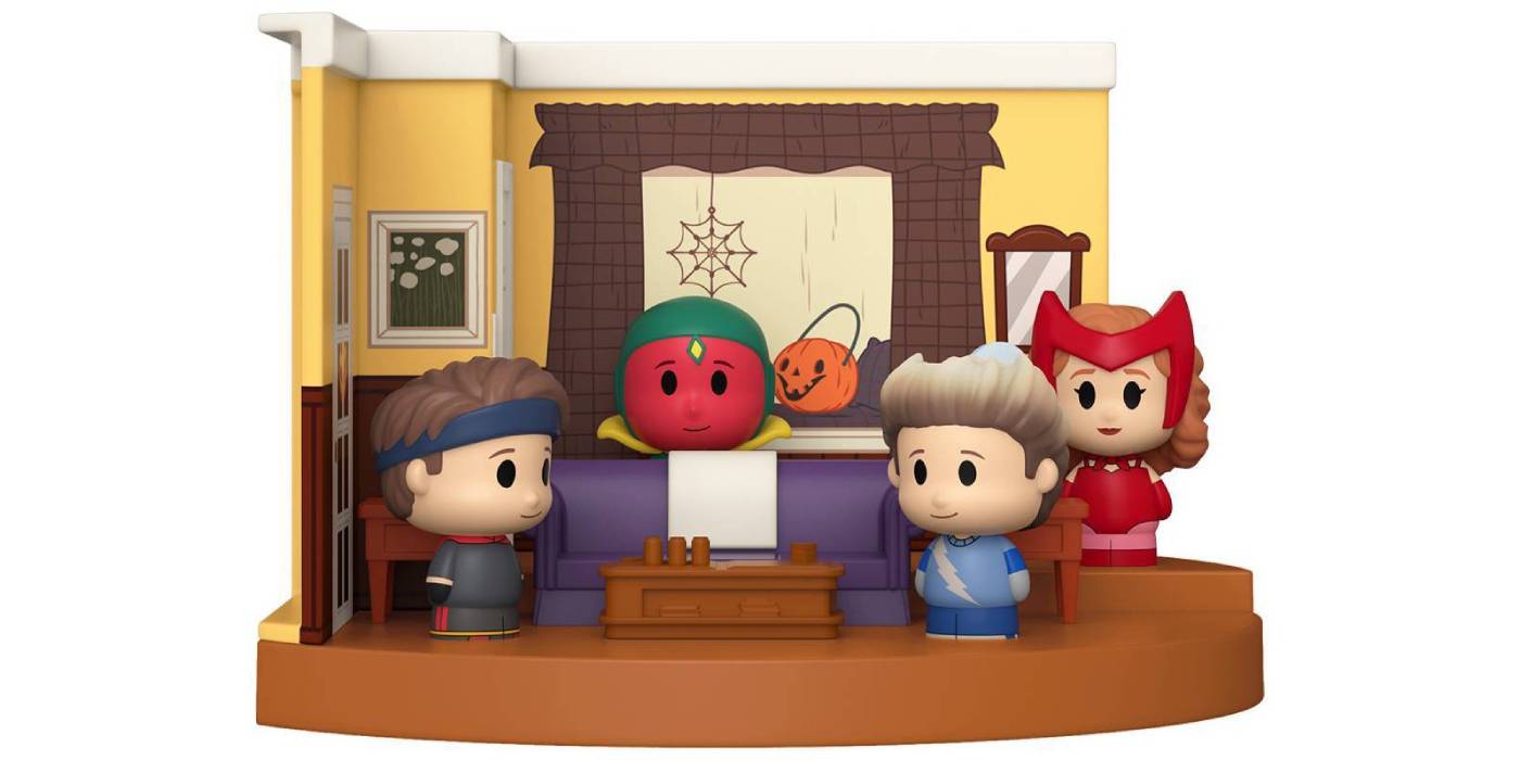 thumbnail image 2 of Funko Pop! WandaVision Halloween Set – Wanda & Vision – 2-Pack, 4-Inch Vinyl Figures 2 of 2