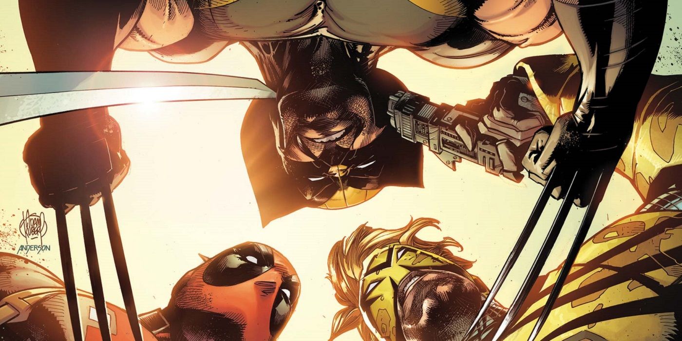 Wolverine, Deadpool and Maverick facing off