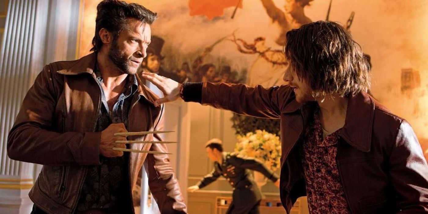 Wolverine and Xavier in X-Men Days of Future Past